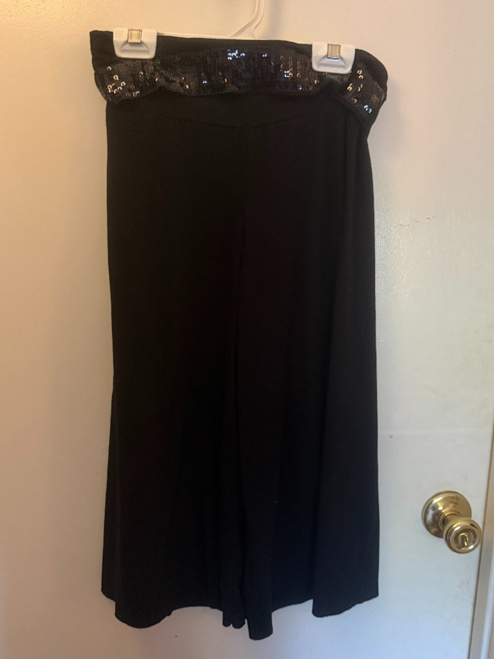 Speechless Black Wide-Leg Dress Pant W L